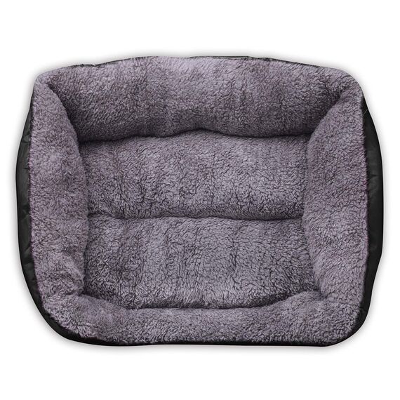 AcserGery Haustier Katzenbett Kissen Weich Hundebett Warm Hundeschlafplatz Katzendecke Hundematratze Hundesofa Katzensofa (Schwarz)