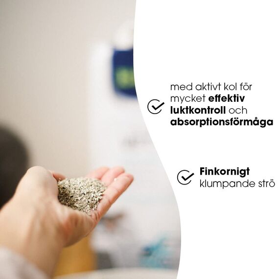 Biokat's Diamond Care Classic Katzenstreu ohne Duft - Feine Klumpstreu aus Bentonit mit Aktivkohle und Aloe Vera - 1 Sack (1 x 10 L) (Packung mit 2)
