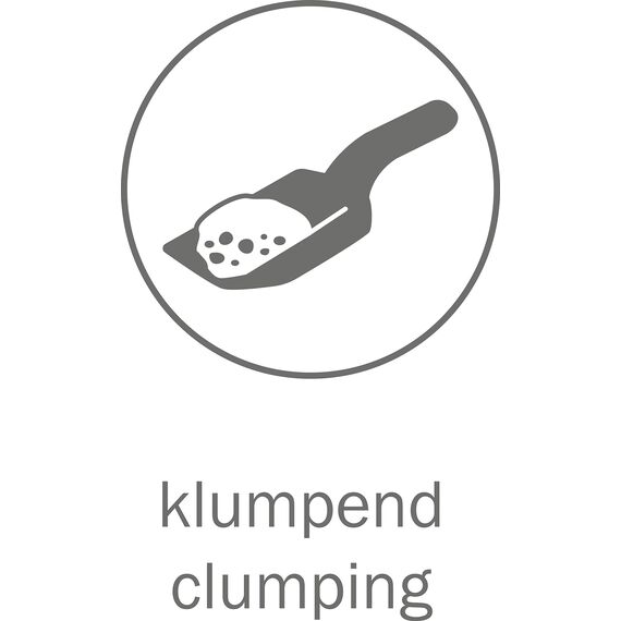 Cat's Best Original Katzenstreu, 100 % pflanzliche Katzen Klumpstreu mit maximaler Saugkraft – bekämpft Gerüche natürlich aktiv, 17,2 kg/40 l