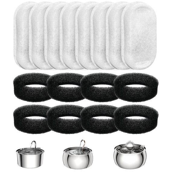 tomxcute Katzenbrunnen Filter für 3,2l Trinkbrunnen katzen