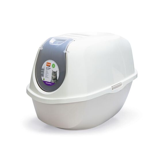Karlie 51740 Katzentoilette Smart Cat L: 52 cm B: 39 cm H: 41 cm grau