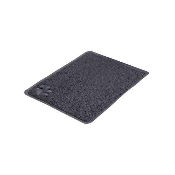 TRIXIE T40381 Vorleger für Katzentoiletten, PVC, 37 × 45 cm, anthrazit
