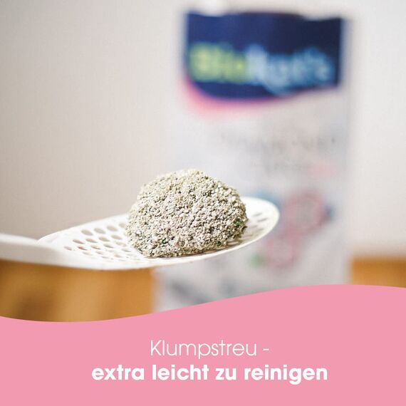 Biokat's Diamond Care Fresh Katzenstreu mit Babypuder-Duft - Feine Klumpstreu aus Bentonit mit Aktivkohle und Aloe Vera - 1 Sack (1 x 10 L) (Packung mit 2)