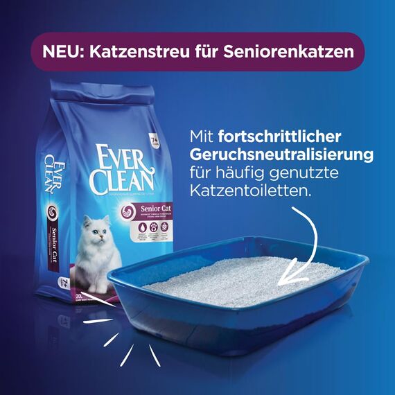 Ever Clean Senior Cat, Klumpstreu für Katzen 20 L
