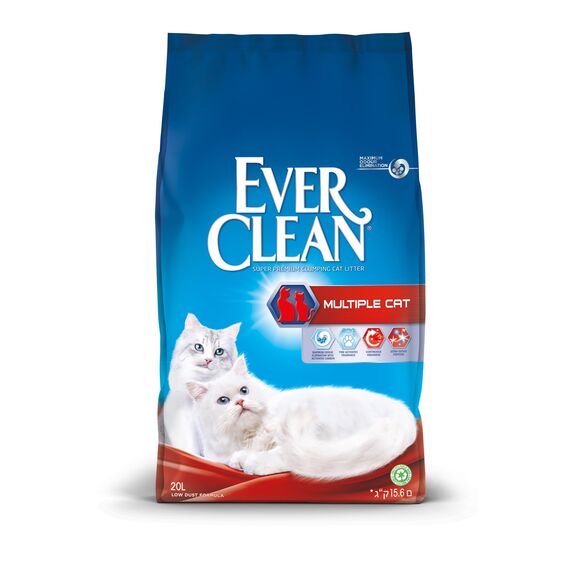 Ever Clean Klumpendes Katzenstreu für mehrere Katzen, 20 l