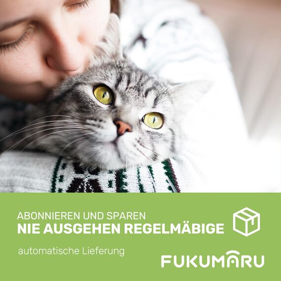 FUKUMARU Tofu Katzenstreu 10,8 kg - Klumpendes Katzenstreu, Geruchsbekämpfung mit grünem Teearoma, staubfrei und leicht klumpend, spülbar in der Toilette.