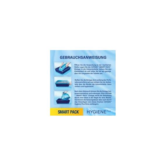 CATSAN® Hygiene Plus SMART Pack Katzenstreu 3 x 2 x 4l