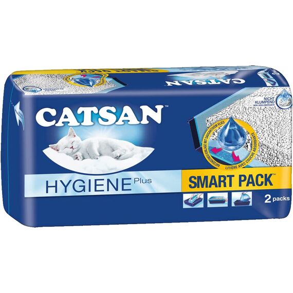 CATSAN® Hygiene Plus SMART Pack Katzenstreu 3 x 2 x 4l