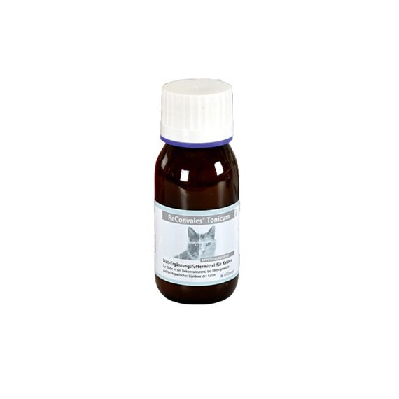 alfavet ReConvales Tonicum Katze, 2 x 6 x 45ml, appetitanregendes Ergänzungsfuttermittel zur Rekonvaleszenz und bei Untergewicht