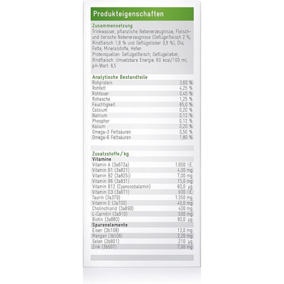 RECOACTIV Immun Tonicum für Katzen, 6 x 50 ml, Appetit anregendes Diät-Ergänzungsfuttermittel bei Untergewicht, Mangelerscheinungen, gestörter Nahrungsaufnahme und in der Rekonvaleszenz