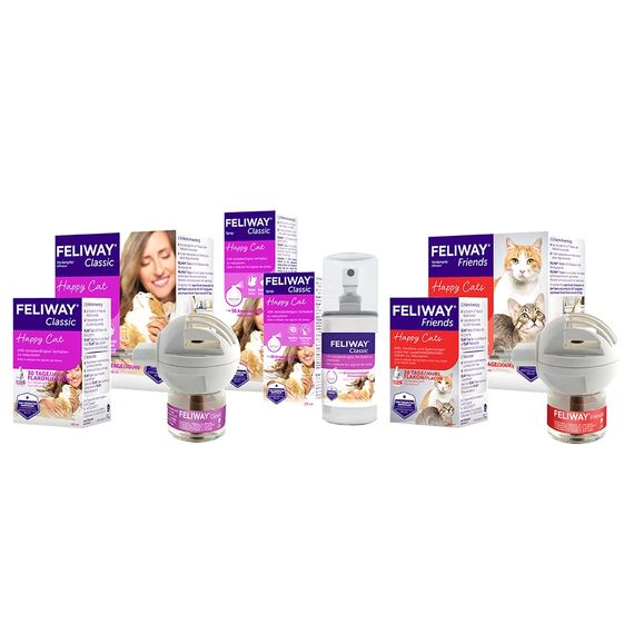 FELIWAY Friends Nachfüller | Pheromone Katzen | 48ml Flakon für die Steckdose | Diffuser gegen Stress, für mehr Harmonie | bis zu 30 Tage Anwendung | von Tierärzten empfohlen, klinisch getestet