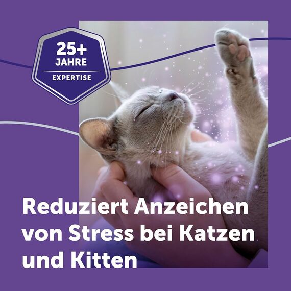 FELIWAY Optimum Nachfüllflakon für Katze | Pheromone zur Reduktion von Harnmarkieren, Kratzen oder Verstecken | sorgt für mehr Harmonie zwischen Katzen | 48ml