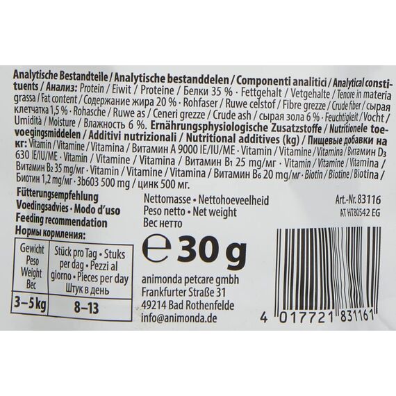 animonda Milkies Katzensnack mit Milch - Knusperkissen Selection Mixpack (6 x 30g), getreidefreie Katzenleckerli Milch Katzensnacks für Erwachsene Katzen