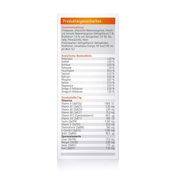 RECOACTIV Nieren Tonicum für Katzen, 1 x 90 ml, bei Anzeichen Einer Nierenfunktionsstörung, in der Rekonvaleszenz und zur Prophylaxe. Hochwertiges Protein, Appetit anregendes Ergänzungsfuttermittel