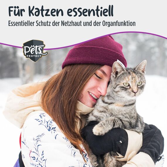 Pets Protect 100% reines TAURIN-Pulver für Katzen & Hunde 150 g | Gesunderhaltung Netzhaut & Organfunktion | Immunsystem & Stoffwechsel | Stärkung von Herzkreislaufsystem | Deutsche Herstellung