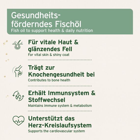 AniForte Lachsöl Hunde & Katzen 500ml – Natürlich & reich an Omega 3, in echter Lebensmittelqualität ohne Zusätze, frisch abgefüllt, Barf Ergänzung
