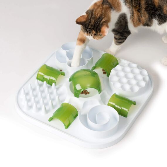 Catit Play Treat Puzzle, interaktives Spielzeug für Katzen