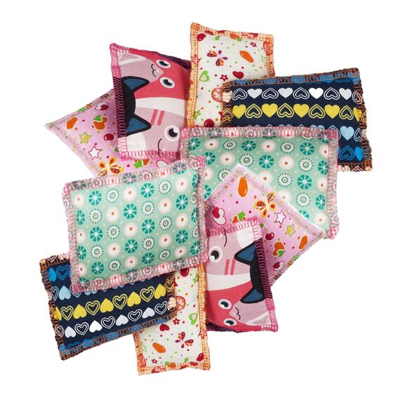 10er Sparpack | 4cats | Schmusekissen mit Baldrian | L 7,5 x B 10 x H 1,5 cm