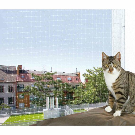 Trixie 44303 Schutznetz, 2 × 1,5 m, transparent
