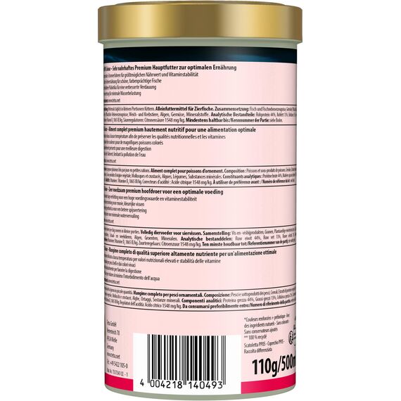 Tetra Pro Colour Multi-Crisps - Premium Fischfutter mit Farbkonzentrat für schöne, farbenprächtige Fische, 500 ml Dose