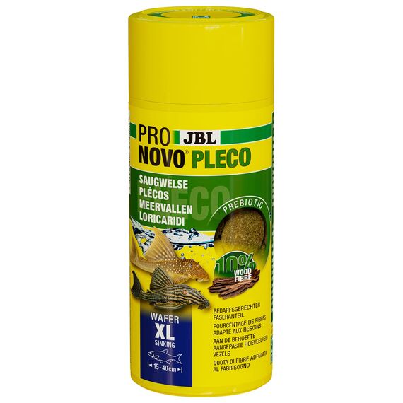 JBL PRONOVO PLECO WAFER, Fischfutter, Größe XL, 250ml