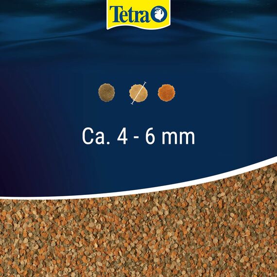 TetraMin Crisps - Fischfutter für alle Zierfische, nährstoffreiche Mischung für gesunde Fische und klares Wasser, 10 L Eimer