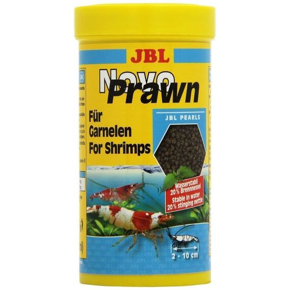 JBL NovoPrawn 30277 Alleinfutter für Garnelen, Granulat 250 ml