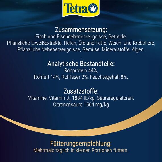 Tetra Pro Energy Multi-Crisps - Premium Fischfutter mit Energiekonzentrat für gesteigerte Vitalität, 100 ml Dose