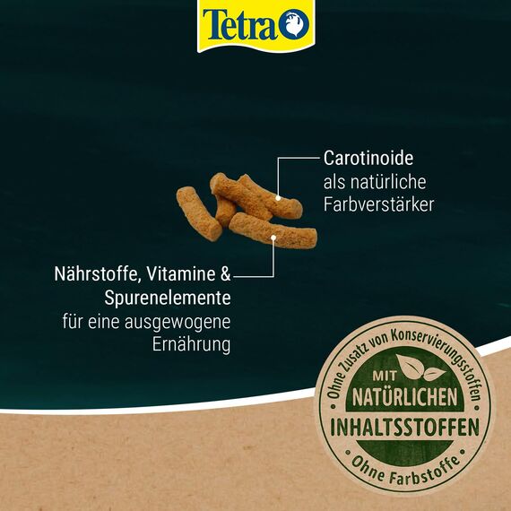 Tetra Pond Koi Sticks - Koi-Futter für farbenprächtige Fische und eine verbesserte Wasserqualität, 4 L Beutel