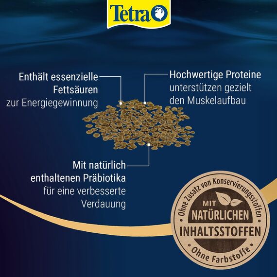 Tetra Pro Algae Multi-Crisps - Premium Fischfutter mit Algenkonzentrat für erhöhte Widerstandskraft, 250 ml Dose