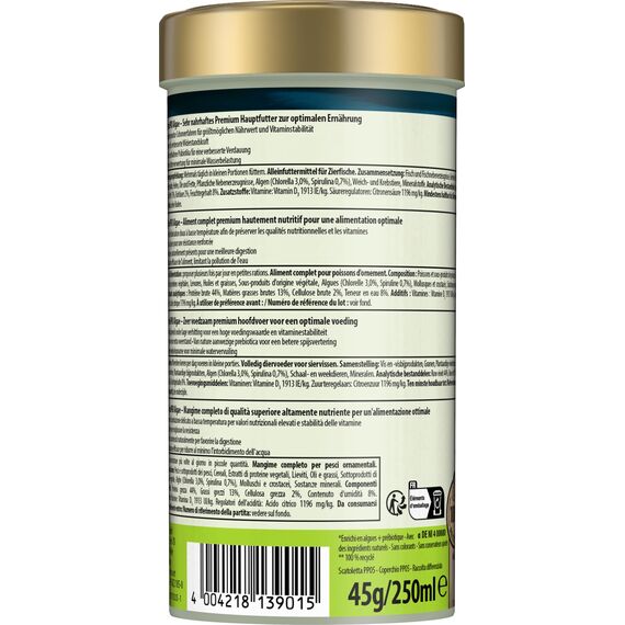 Tetra Pro Algae Multi-Crisps - Premium Fischfutter mit Algenkonzentrat für erhöhte Widerstandskraft, 250 ml Dose