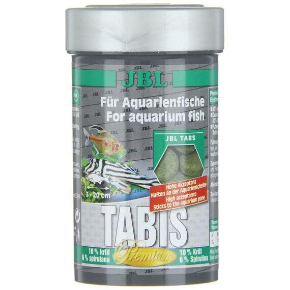 JBL Tabis 40600 Premium Alleinfutter für Saugwelse, Futtertabletten 100 ml