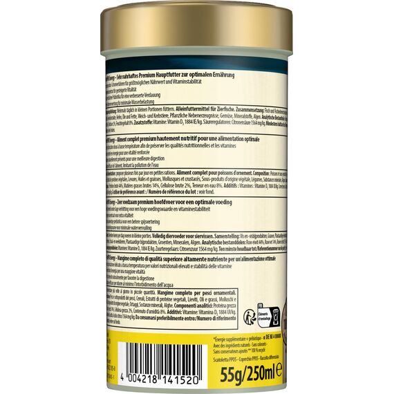 Tetra Pro Energy Multi-Crisps - Premium Fischfutter mit Energiekonzentrat für gesteigerte Vitalität, 250 ml Dose