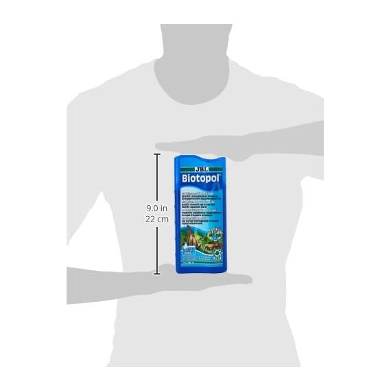 JBL Wasseraufbereiter für Süßwasser Aquarien, 500 ml, Biotopol 23003 (Packung mit 2)