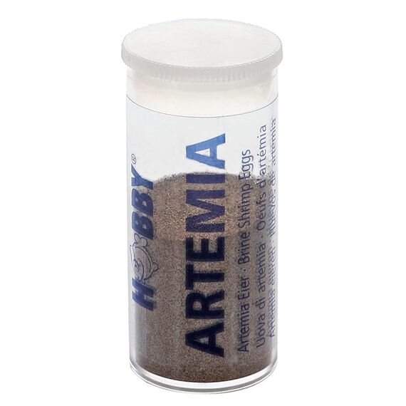 HOBBY Aquaristik Artemia Eier I 20 ml I Lebendfutter für Aquarienfische I Artemien-Eier zur Zucht von Artemia-Nauplien I Frische Artemia für nährstoffreiche und gesunde Ernährung I Artemiazysten