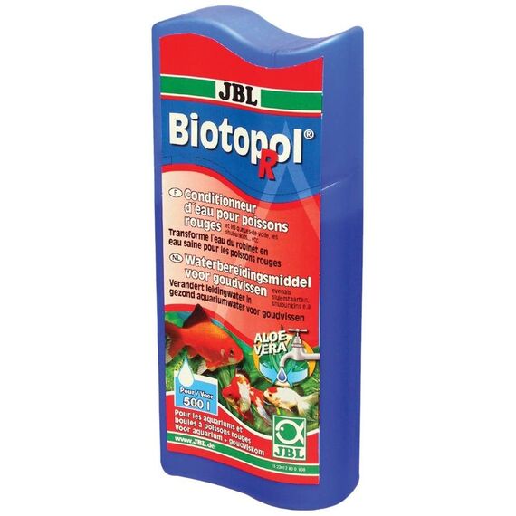 JBL Biotopol R 23011 Wasseraufbereiter für Goldfische, 100 ml