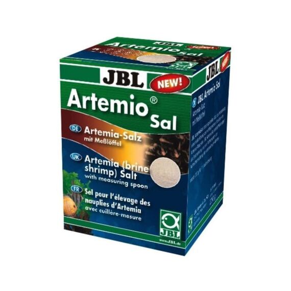 JBL ArtemioSal 30906 Salz zum Anmischen von Lebendfutter, Pulver 230 g