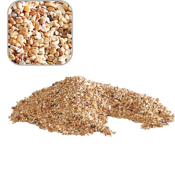 Croci Amtra Amber Sand - Sand für Aquarien, Süß und Meerwasser-Aquarienboden, natürlich, ungiftig, 1-2 mm/5 kg (Packung mit 2)