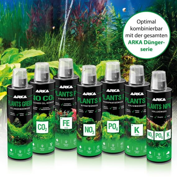 Algenvernichter Aquarium 473 ml – gegen Faden-, Punkt- & Grünalgen – kupferfrei & pflanzensicher – für klares Wasser & gesunde Pflanzen im Süßwasseraquarium – ARKA Algaway