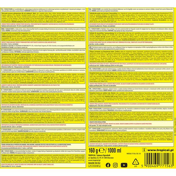 Tropical Cichlid Color Flakes XXL, 2er Pack (1 x 1 l)