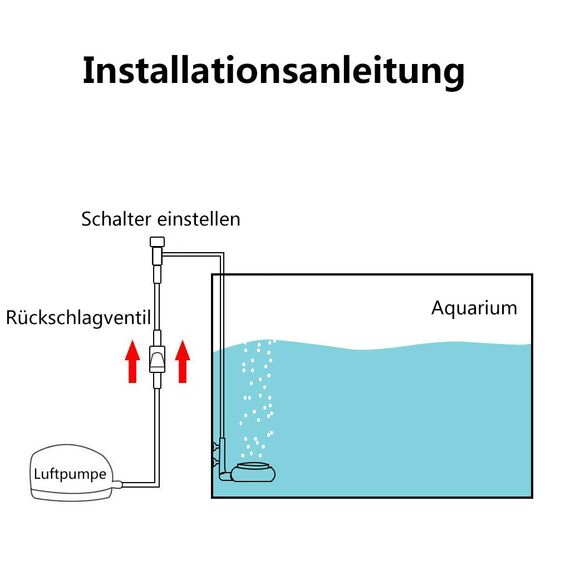 boxtech Aquarium Nano Bubble Stone Kit mit Steuerventil - Leise Super-High Diffusor für gelösten Sauerstoff - Lässt Super Tiny Bubbles für Aquarium und Hydroponic (35mm)