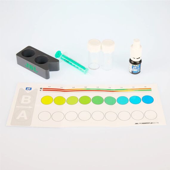 JBL Wassertest-Set, Für Süßwasser-Aquarien, ProAquaTest pH 6.0-7.6