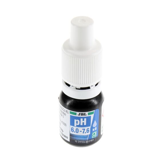 JBL Wassertest-Nachfüller, Für Süßwasser-Aquarien, ProAquaTest pH 6.0-7.6 Refill, 1 Stück