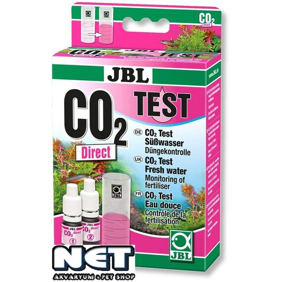 JBL 2541600 Schnelltest zur Bestimmung, Kohlendioxidgehalts in Süßwasser Aquarien, CO2 Direct Test-Set