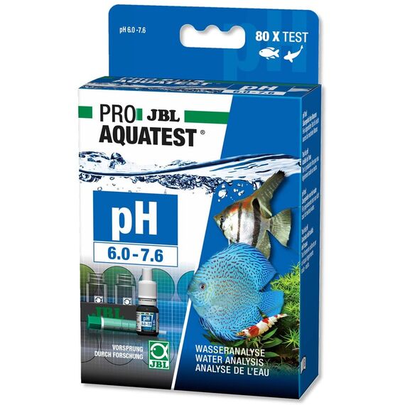 JBL Wassertest-Set, Für Süßwasser-Aquarien, ProAquaTest pH 6.0-7.6