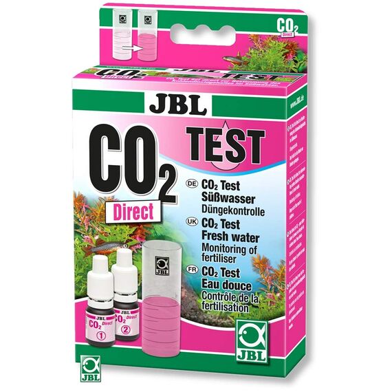 JBL 2541600 Schnelltest zur Bestimmung, Kohlendioxidgehalts in Süßwasser Aquarien, CO2 Direct Test-Set