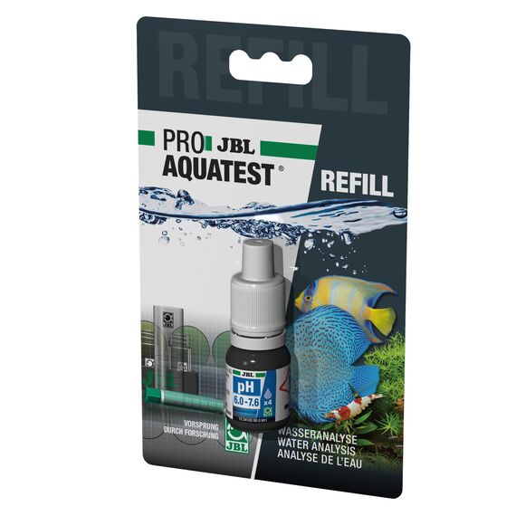 JBL Wassertest-Nachfüller, Für Süßwasser-Aquarien, ProAquaTest pH 6.0-7.6 Refill, 1 Stück