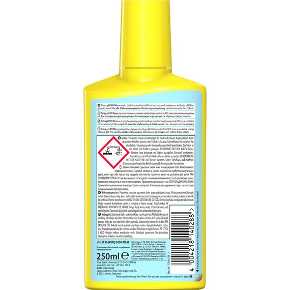 Tetra pH/KH Minus (Wasseraufbereiter zur kontrollierten Senkung der pH- und KH-Werte), 250 ml Flasche