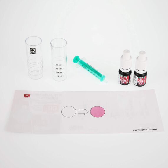 JBL Wassertest-Set, Für Süßwasser-Aquarien, ProAquaTest CO2 Direct