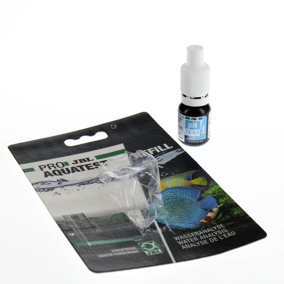 JBL Wassertest-Nachfüller, Für Teiche, Süß-/Meerwasser-Aquarien, ProAquaTest pH 7.4-9.0 Refill, 1 Stück
